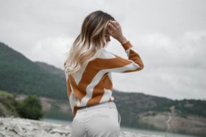 woman posing